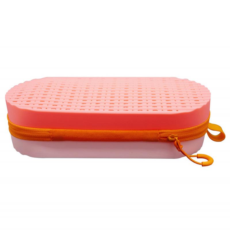 Silicone Double-Sided Mesh Swim Goggles & Toiletry Bag