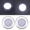 2 Pack Battery Powered LED Induction Lamp Small Sensing Lamp Eye Protection Night Light  Closet