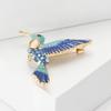 Creative Alloy Enamel Hummingbird Brooch Delicate Cartoon Women'S Suit Coat Corsage Ornament Pin
