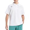 Move Sports Descente Short Sleeve Sunscreen Polo Shirt with Cooling Function and UV Protection for Running and WH00 Men's Training, (ST5SHS03M)