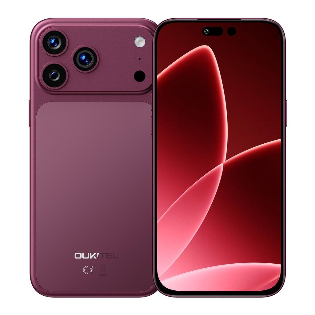 Oukitel C17 PLUS Android 16 Téléphone portable Débloqué 2026-24 Go+256 Go, 6,9'' 120 Hz, Smartphone 5000 mAh, 64MP+8MP, Prise Jack 3,5 mm / GPS