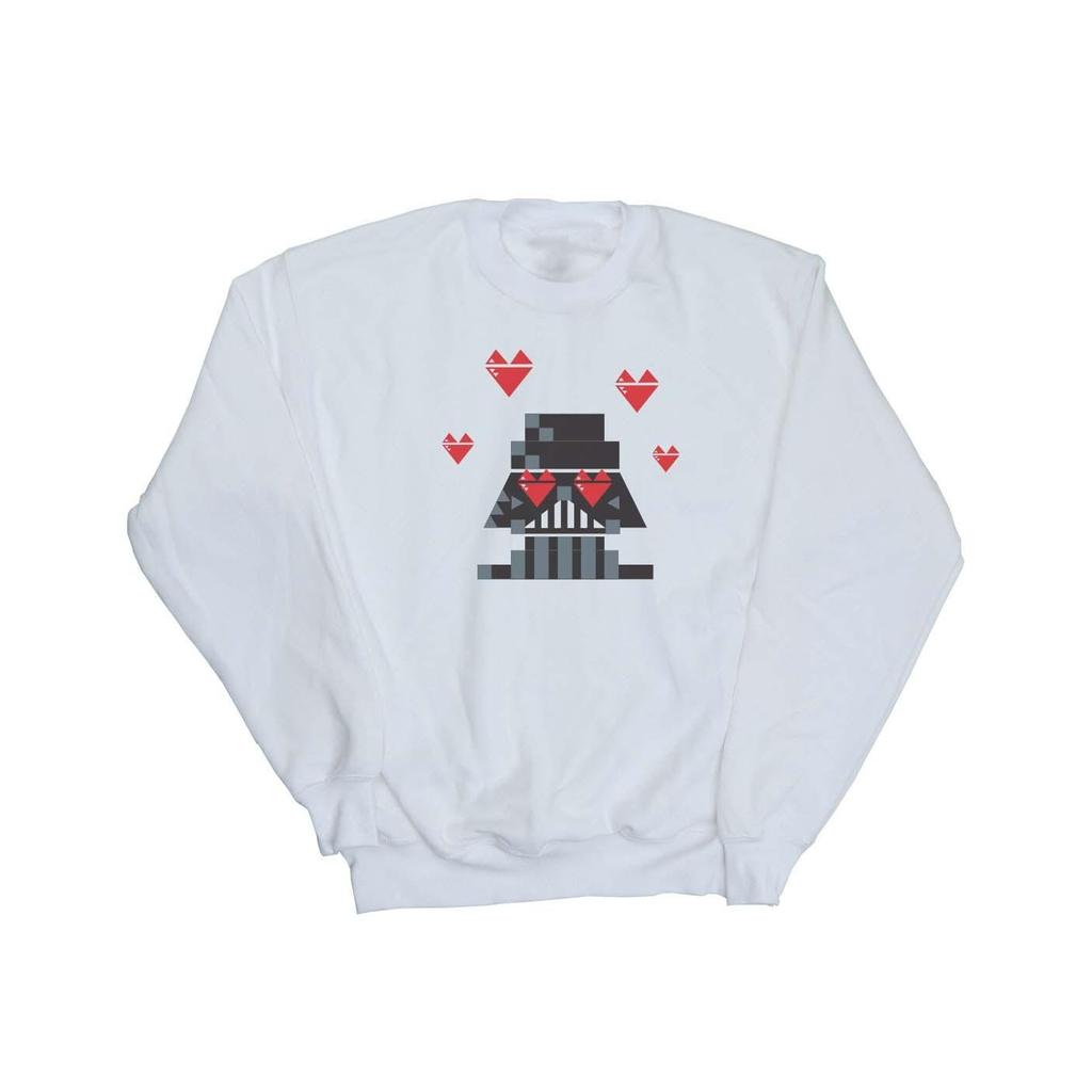 Star Wars Mens Valentines Vader In Love Sweatshirt