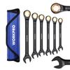 WORKPRO Combination Wrench Spanner Set Fits Stripped Bolts and Compatible with for Includes Storage Bag Set, 6-Piece (8, 10, 12, 13,