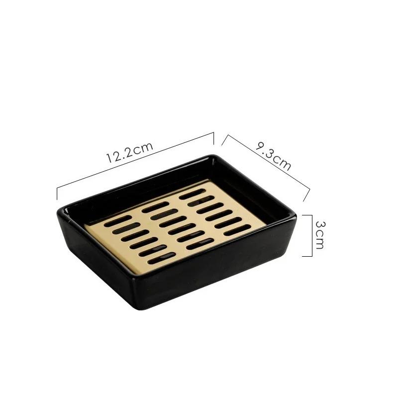Soap Dish with Drain Household Soap Box Soap Holder