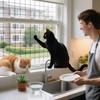 Cat Netting All-Weather Protector Fence Balcony Safety Net Cat Barrier For Indoor Animals Window Patio Apartment Outdoor Deck