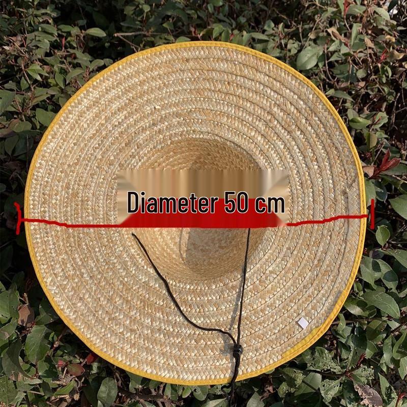 Унисекс широкополая солнцезащитная шляпа HANDUNYOU с ручной отделкой края