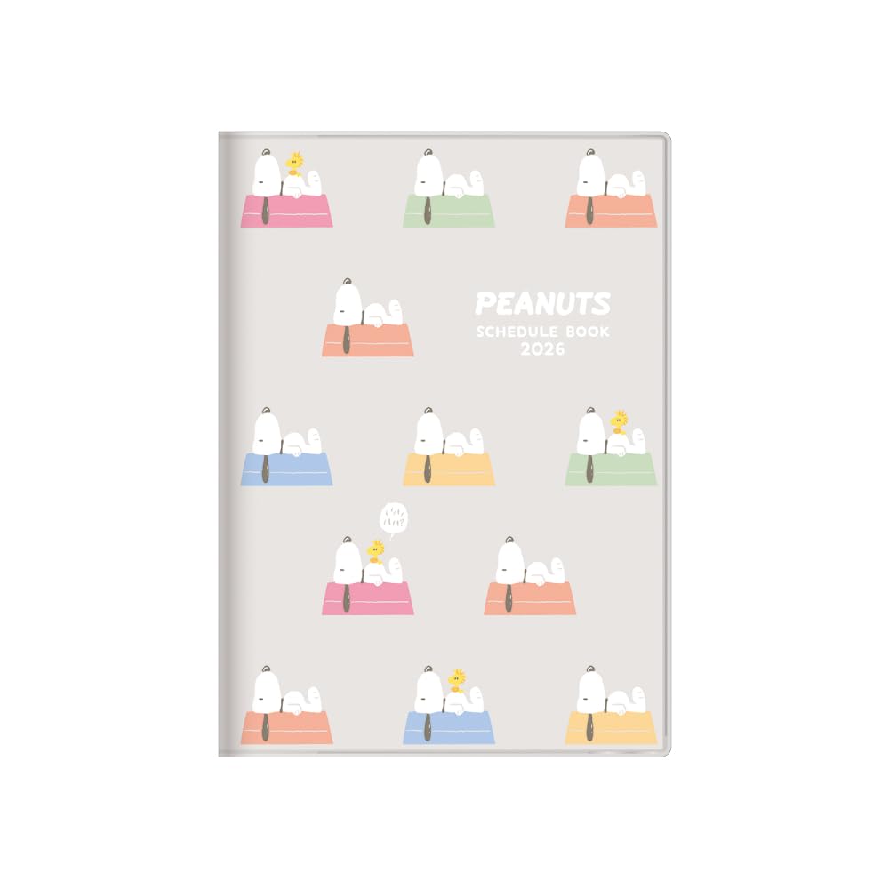 

Sunstar Stationery Snoopy Planner 2026 Monthly B6 Doghouse S2958821