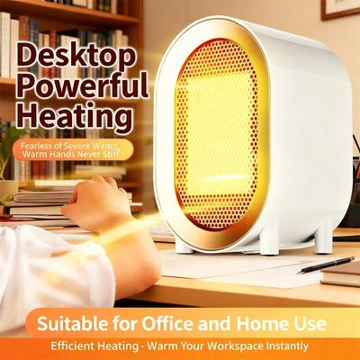 Household Heater Electric Heater Convenient Room Heater Heating Warm Air Blower Desktop Winter Warmer Machine Home Appliance