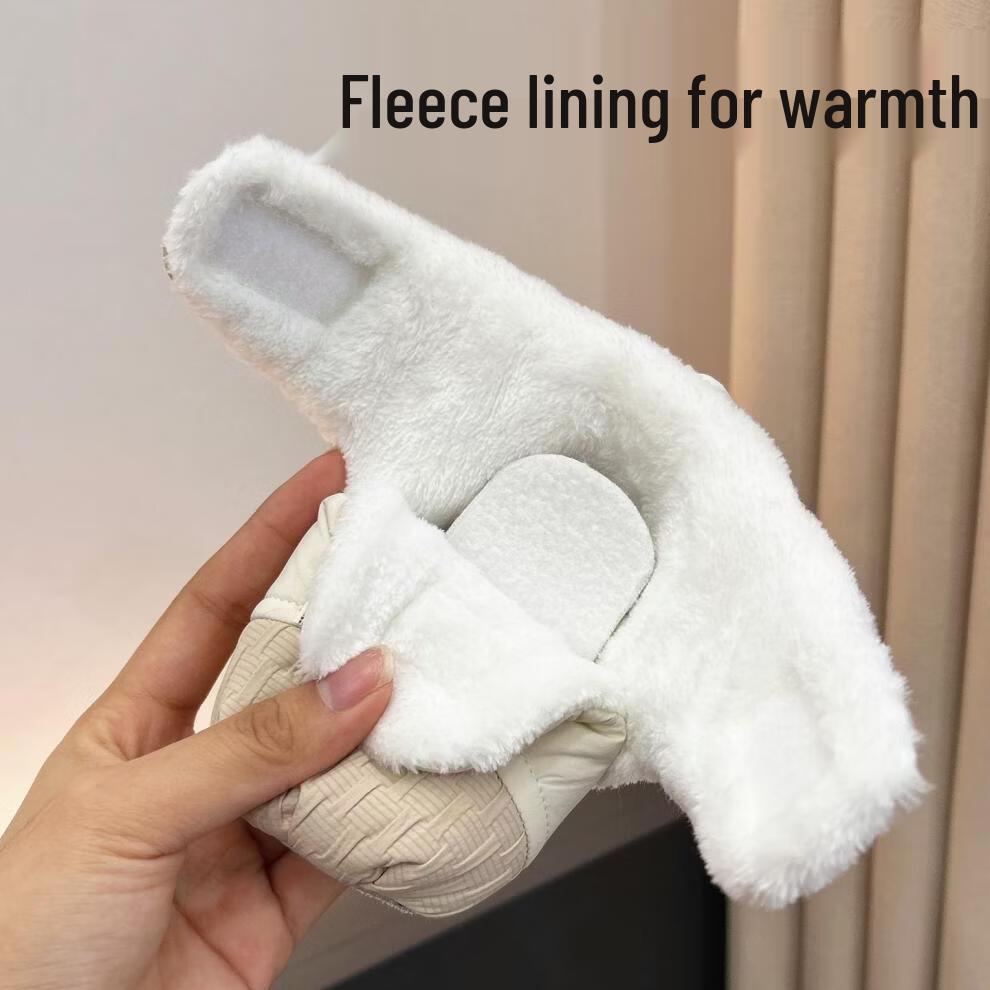 Winter Baby Walking Shoes: Warm, Velvet-Soft Soles, Non-Slip for Boys & Girls 0-12 Months