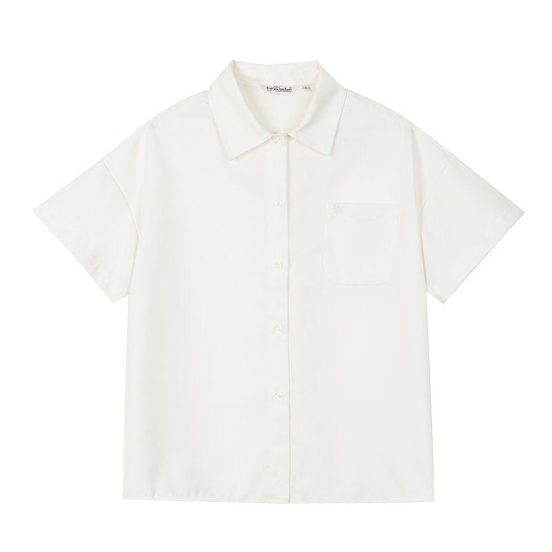 

Authentic JK Japanese Style Plaid Pleated Skirt & White Top Set