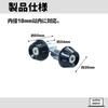 Alpha Depot Motorcycle Bar End Grip Bar End Cap for Aluminum Handle Aluminum Handle (Black, 22.2mm X 2pcs)