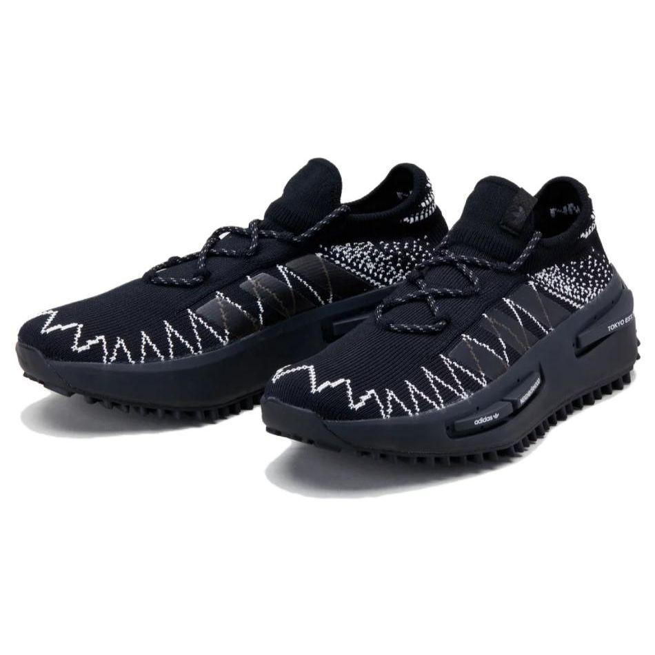 Neighborhood X Adidas NMD_S1 Black Men Sneakers Core-Black Bone Cloud-White ID4854