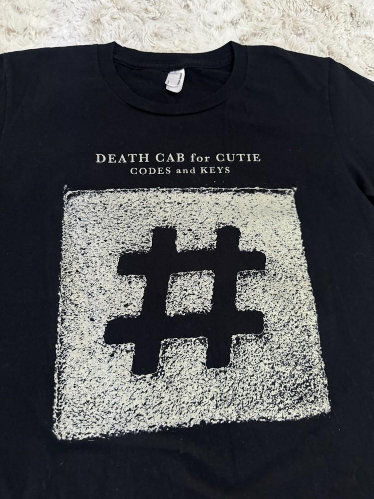 2011 DEATH CAB FOR CUTIE CODES AND KEYS T SHIRT Unisex T-Shirt L