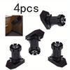 4pcs Adjustable Cabinet Legs Levelers Duty Cabinet Levelers and Kitchen Toe Kick Capacity Per Leg Leveler Adjustable Cabinet Feet for Furniture