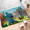 Animated Movie M-Monsters-Inc Door Mat Washable Non-Slip Living Room Sofa Chairs Area Mat Kitchen Doormat Area Rug