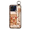 Cute Lanyard Phone Case For ZTE Blade V50 Vita Back Cover Durable Kickstand Fashion Design Waterproof Wristband Ring