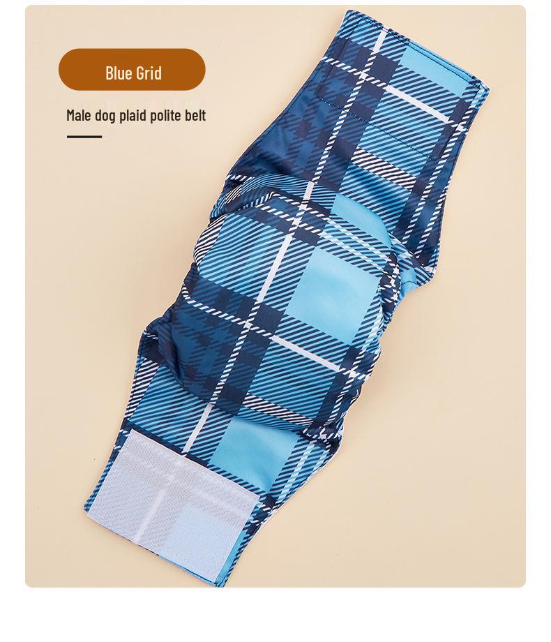 Male Dog Comfort Diapers – Physiological Pet Hygiene Pants with Waistband