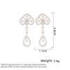 Women's Light Luxury Design Elegant Cloud Droplet Tassel Earrings Fashionable And Versatile Niche Design Earrings