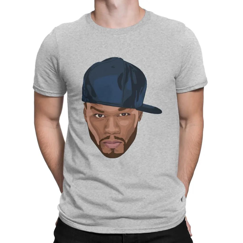 Popular American Rap Singer Unique TShirt 50 Cent Casual T Shirt Newest T-shirt For Adult Unisex