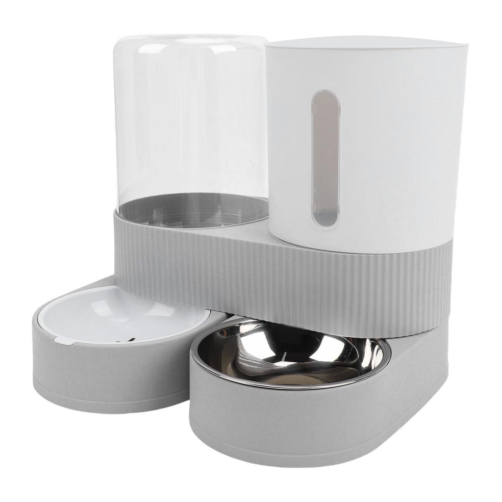 2 In 1 Cat Feed and Wat Dispens Lasting Freshness Large Capacity Automatic Pet Feed for Cats Dogs