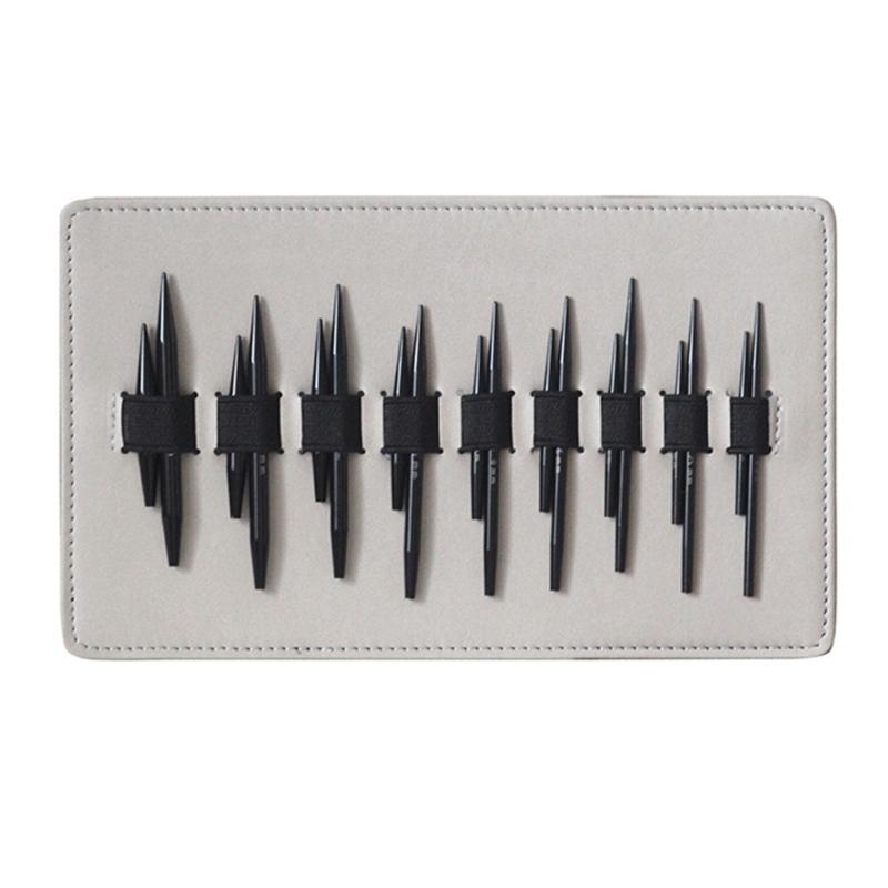 Interchangeable Circular Knitting Needle Set with Case and Accessories Circular Knitting Pins 3.0mm-6.0mm