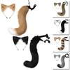 1 set Cat Tail Halloween Animal Cosplay Props Cat Ear Animal Cosplay Props  Kid‘s Gift
