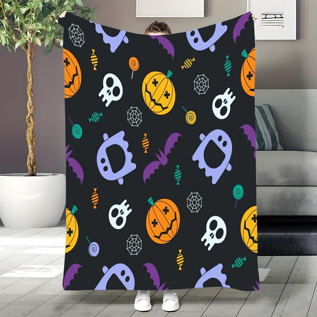Halloween Print Blanket