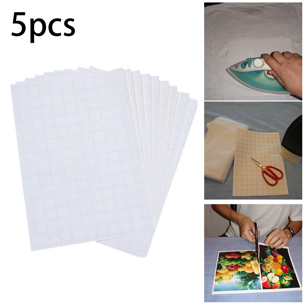 

Transfer Paper Heat Transfer Paper For Print Design photo On A T-shirt T-shirt White 5pcs Iron Hot Personality China Mainland