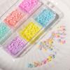Making Crystal Beads Mini Metal Beads Nail Art Rhinestones Nail Charms Macaron Color Bubble Beads 3D Nail Art Decoration