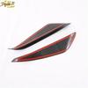 2PCS Red Rear Fog Lamp Light Eyebrow Cover Trim Decor For Toyota bZ4X