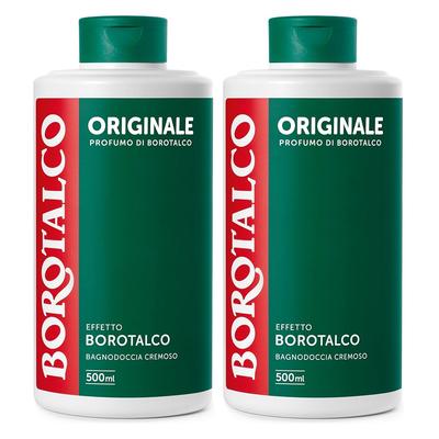 Borotalco Original Duschcreme Körperreiniger 500 ml X 2 Set