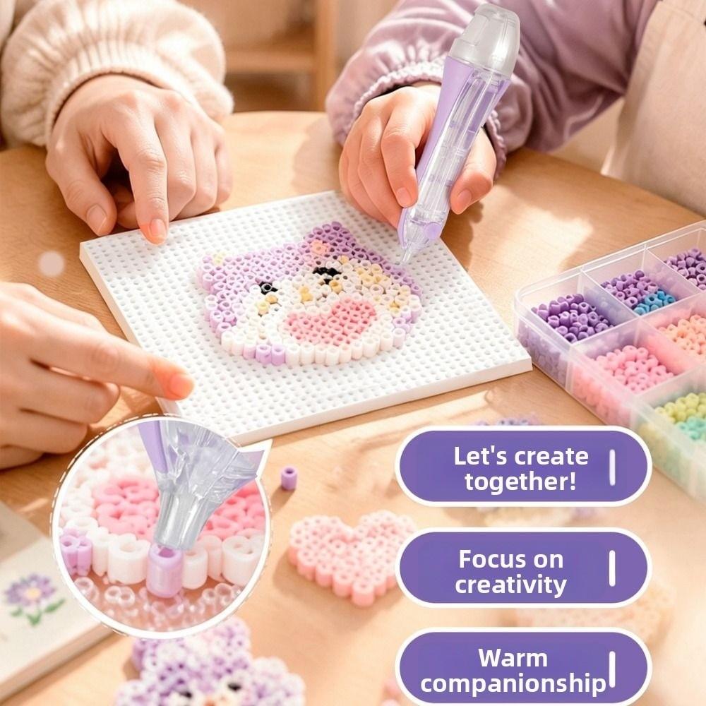 Automatic Bead Placement Pen Efficient Perler Bead Dispenser DIY Crafts Project
