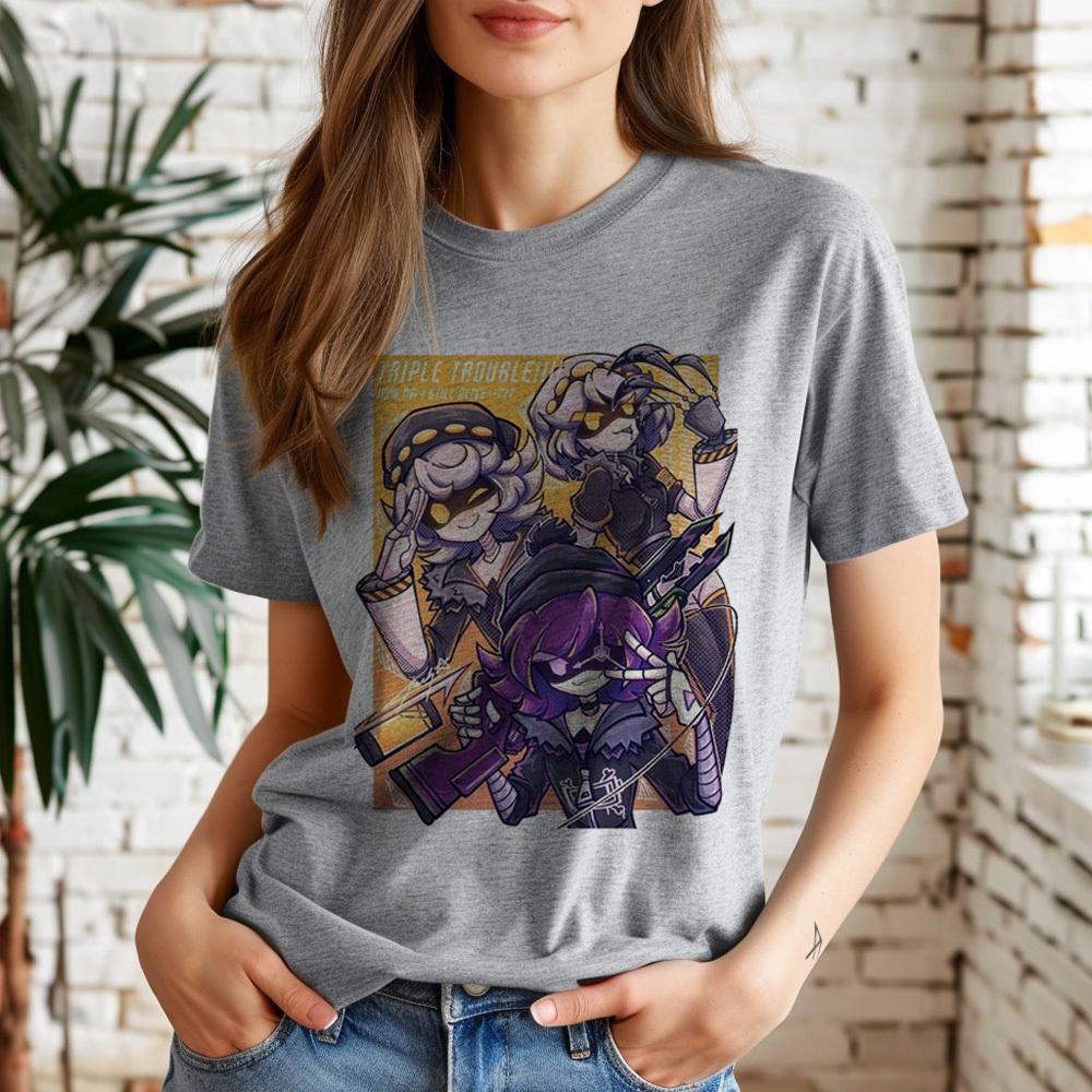 Murder Drones top tees teen harajuku  80s Punk Retro graphic Colorful tshirt Breathable Grunge Comfortable Y2k