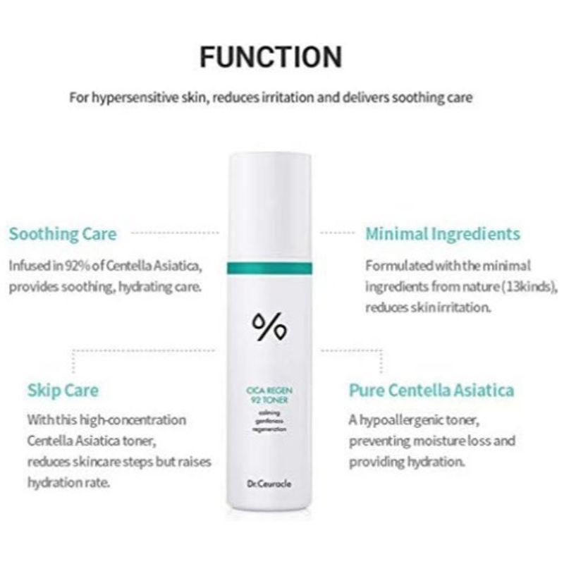 [Dr.Ceuracle] Cica Regen 92 Toner 120ml
