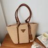 Einschulter-Beuteltasche, Handgehaltene Gemüsekorbtasche, Strandtasche