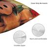 TV-Serie ALF Kissenbezug Bequemer Kissenbezug für Sofa Couch Bett Wohnzimmer Lustiger Kissenbezug