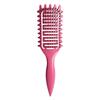 Curly Hair Brush Hollow Out Curl Define Styling Brush Beard Comb Styling Detangling Brush Multi-purpose Home Styling Tools