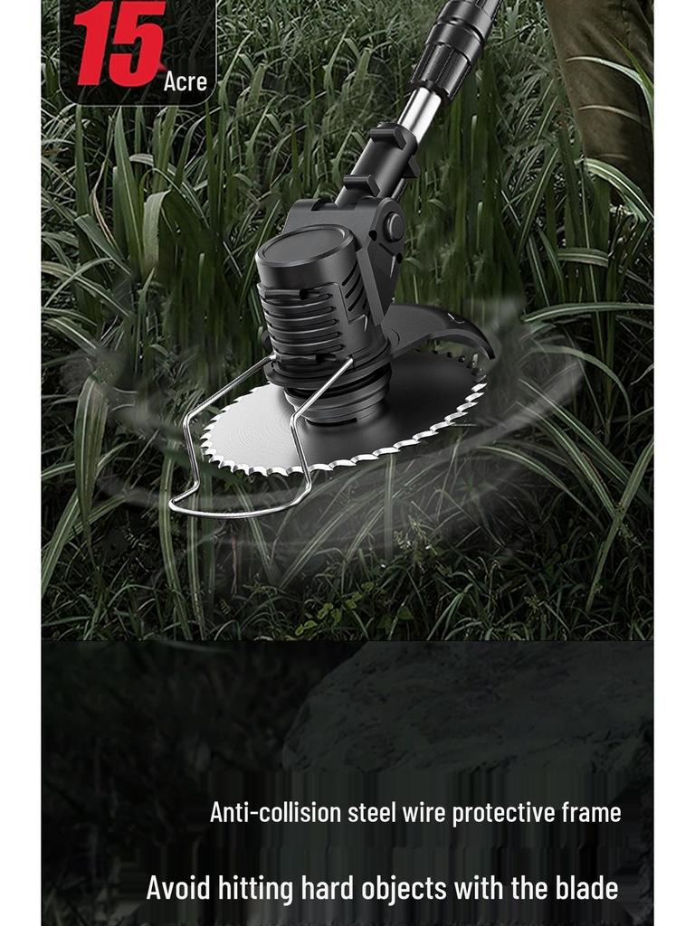 Cordless Rechargeable Lawn Mower & Handheld Electric Grass Trimmer