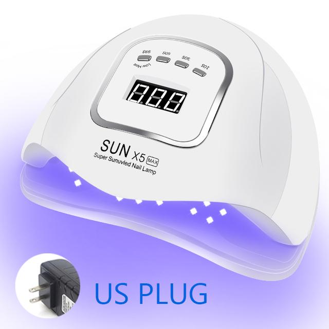 90W Nail Drying Lamp 10s For Fast Drying Gel Polish 45LEDs Nail Light Lamp Dryer With Smart Senor For Nair Art Manicure Tool