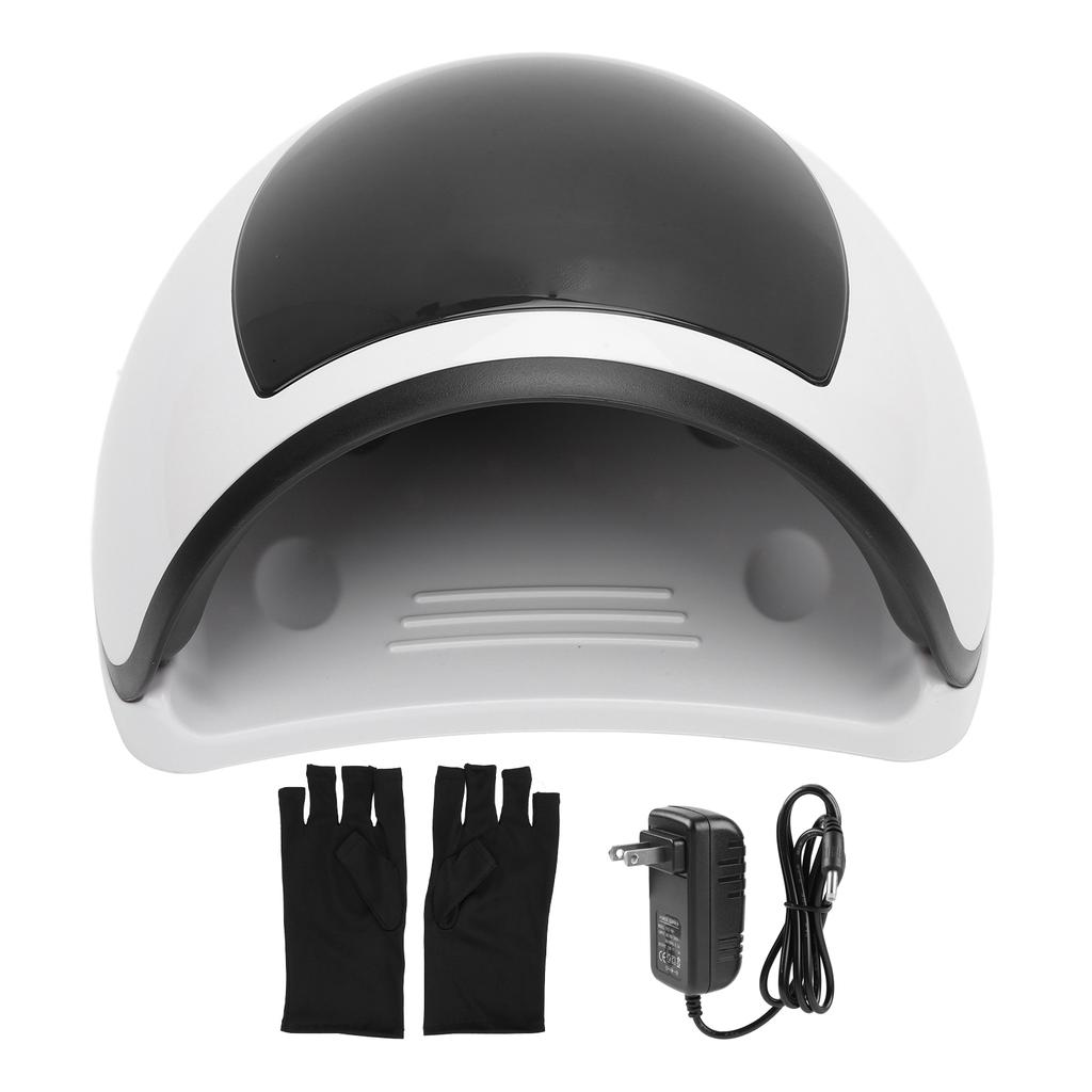 UV LED Nail Lamp 96W Fast Curing Nail Curing Light Smart Infrared Sensor Manicure Dryer with 39pcs L