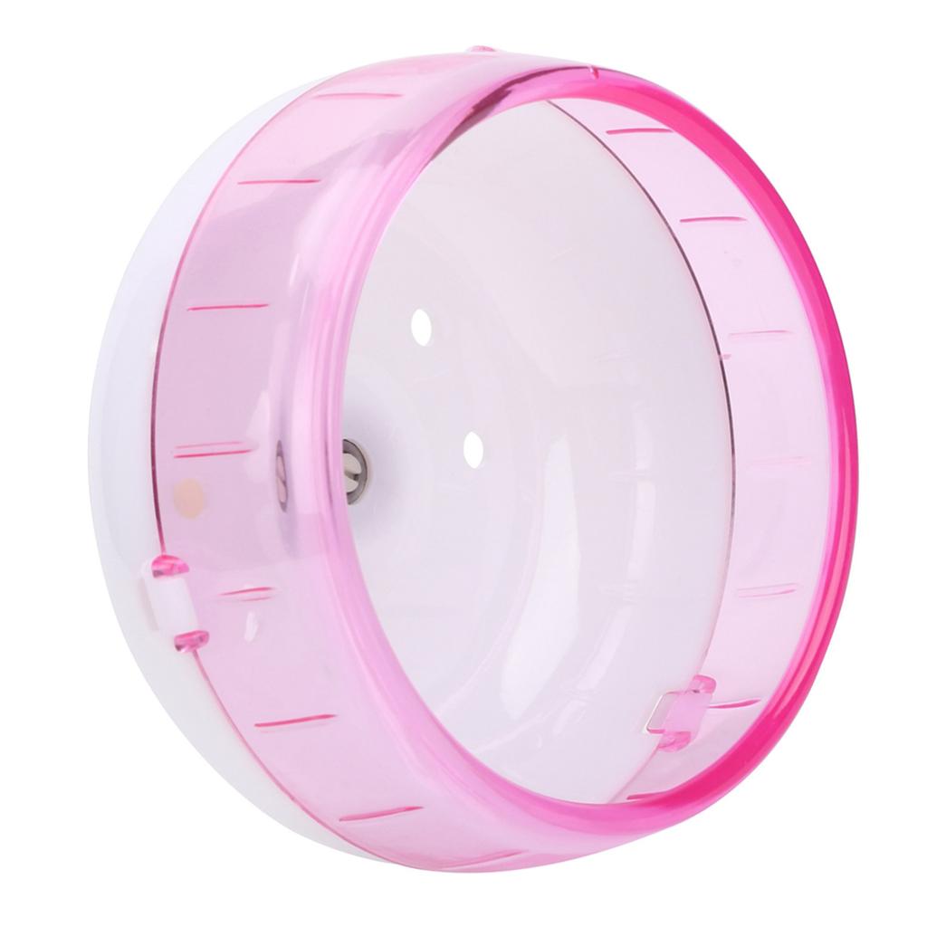 Plastic Super Silent Roller Exercise Running Wheel Toy for Small Pets Hamster Guinea Pig ChinchillaPink