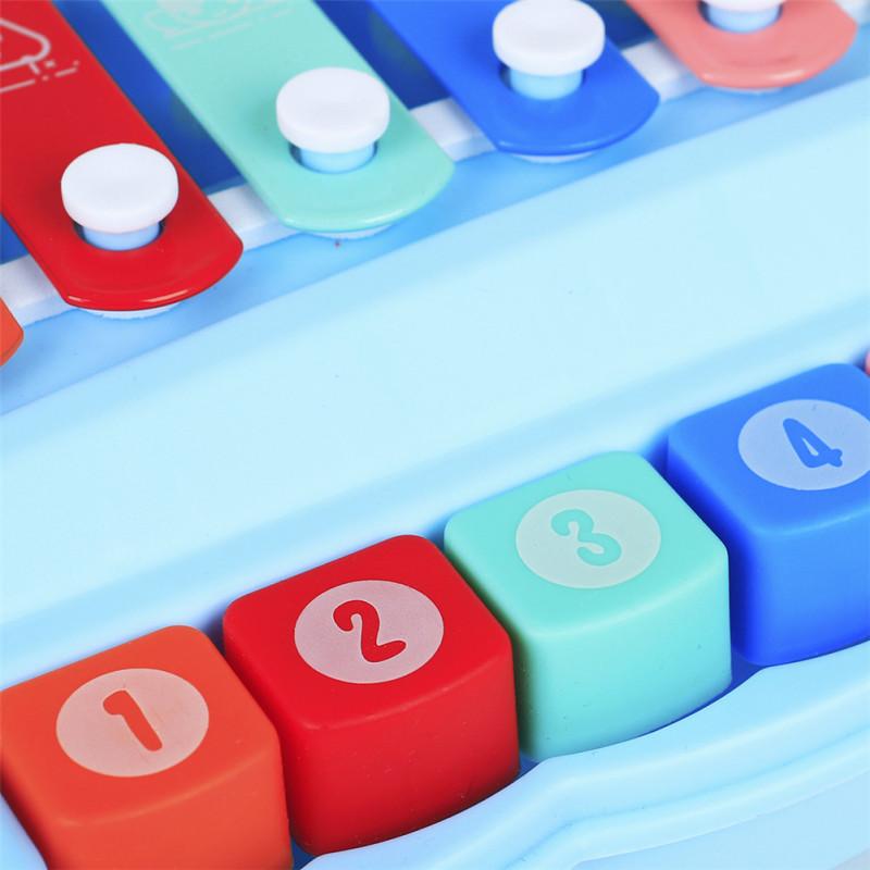 Children's Knock On Piano Environmental ABS Colorful Kid Music Educational Toy