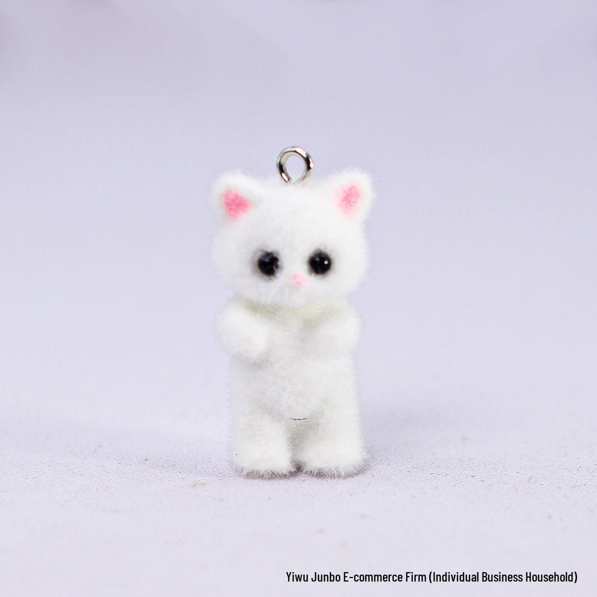

2025 Cute Cartoon Bear Plush Doll Phone Charm Lanyard