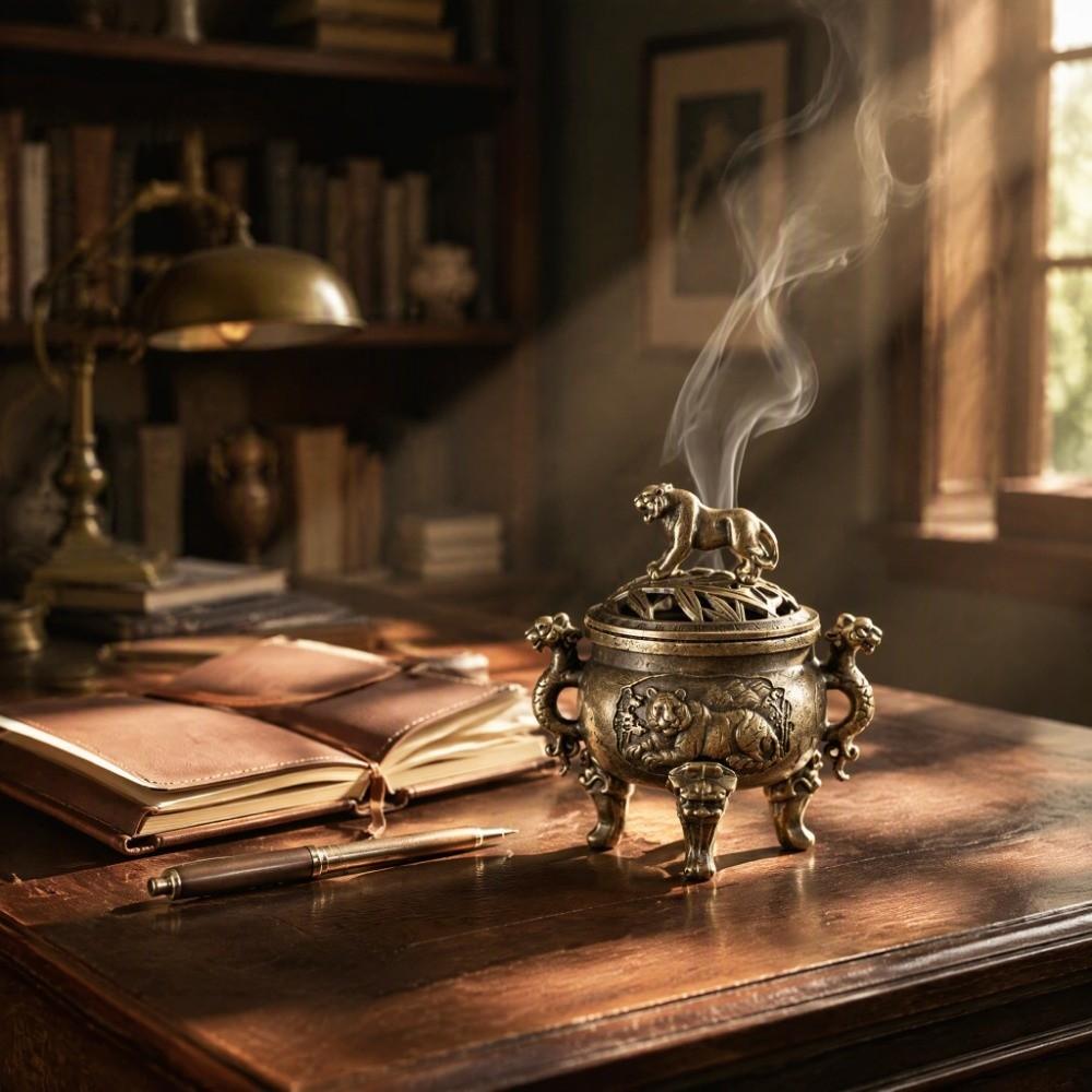 Hollow Out Incense Holder Alloy Incense Accessories New Aromatherapy Tool  Home Decoration