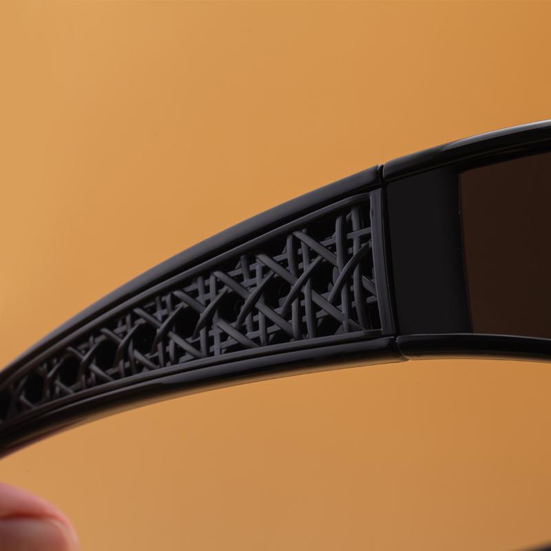 Non-polarized Fashion Square Headband 2-in-1 Sunglasses Women Men Outdoor Sport Eyeglasses