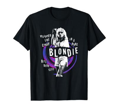 Blondie Punk Wrapped Like Candy Vintage Band T-Shirt