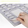 Felt Beading Mat Rectangle Felt Bead Design Boards With Centimeter Alphabetic Scale Beads Tray Bead Pads For Art Crafts
