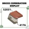 28Pcs/lot 52031 4 Dots Car Cover Constructing Block Moc Tool Accessories Works with with Brick Youngsters Play kits Gift Option Box