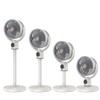 Retractable Air Circulation Fan Dual Purpose USB Shaking Head Electric Fan for Tabletop  With Remote Control Timing  Night Light Floor Fan 12W