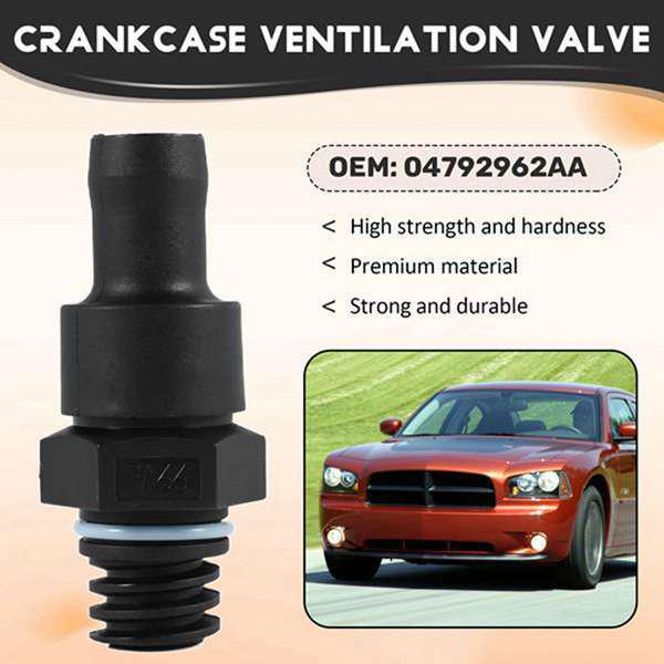 4 Pieces: 04792962AA Crankshaft Ventilation Check Valve for Chrysler 300